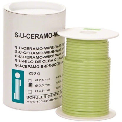 Восковая проволока S-U-CERAMO-WIRE-WAX, 3 мм 250г/Германия